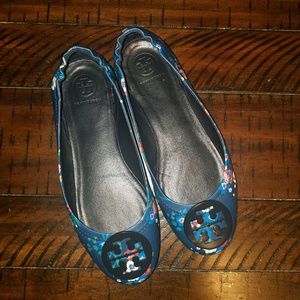 authentic tory Burch floral minnie